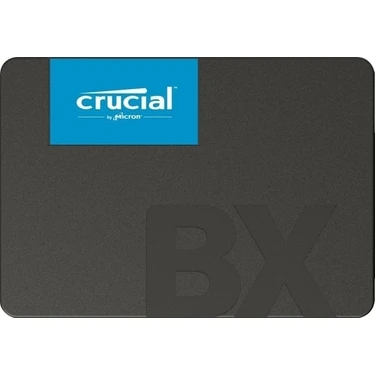 Crucial BX500 2.5" 240GB SATA 3 SSD – 540MB/s Okuma, 500MB/s Yazma Hızı, Yüksek Performanslı Dahili