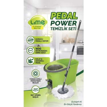 Şeylişeyler - Lime Pedal Power Temizlik Seti - 1600 Devir Fiyatı