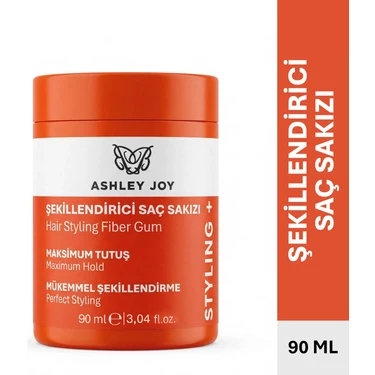 Ashley Joy Saç Sakızı Fiber Gum 90 ml - Maximum Tutuş Mükemmel