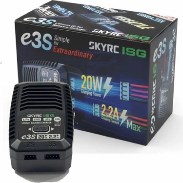 Skyrc Isg E3 Lıpo Şarj Cihazı 2s-3s Lithium Balance