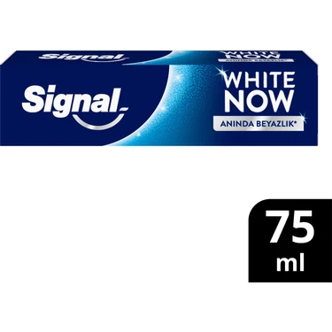 Signal White Now Diş Macunu Original Anında Beyazlık 75