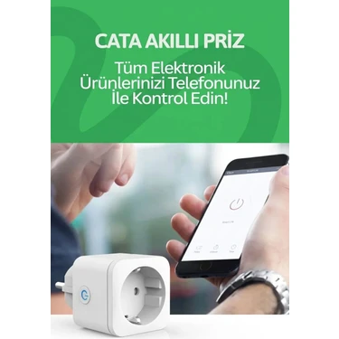 CATA CT-4010 Akıllı Wifi Priz Uzaktan