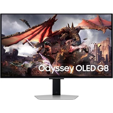 Samsung Odyssey G8 LS32DG802SUXUF 32" 0.03 Ms 4K Pivot 240 Hz OLED Oyuncu Monitörü