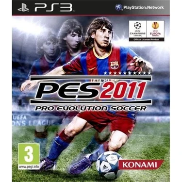 Konami PES 2011 Spor Oyun Tipi Playstation 3 Uyumluluğu ile Gerçekçi Futbol