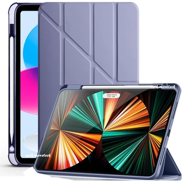 M.TK Moveteck Honor Pad 10 12.1 Inç Kılıf Kalem Bölmeli Akıllı Uyku Modlu Katlanabilir Standlı