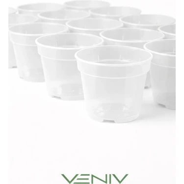 Veniv 10 Adet Fide Yetiştirme Çoğaltma Saksısı 8.5