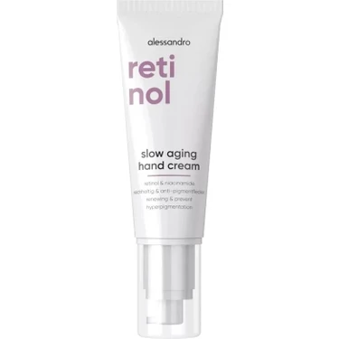 Alessandro Retinol Slow Aging Hand Cream 50ML. 36-007, One