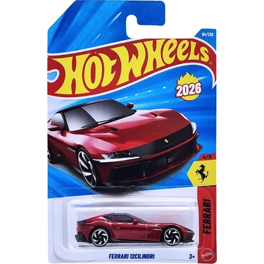 Hot Wheels Ferrari 12CILINDRI Metal Araba Modeli 1/64 Fiyatı