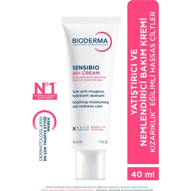 Bioderma Sensibio Ar+ Krem 40 Ml Dermatolojik Olarak Test Edilmiş Hassas Ciltler