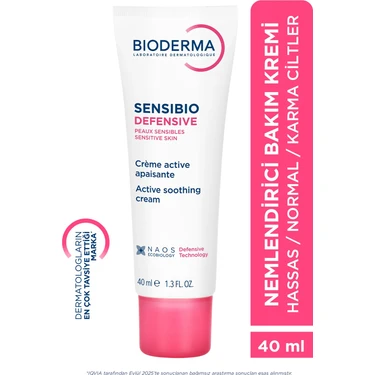Sensibio Defensive Hassas Normal Ciltler Antioksidan E Vitamini Nemlendirici Bakım Kremi 40