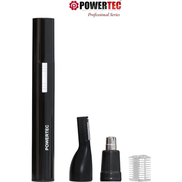 Powertec TR-404 Burun Kulak Kaş Şekillendirici Pro-set Tıraş Makinesi 2 Si 1