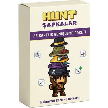 Umunto Games Hunt - Şapkalar 25 Kartlık Genişleme