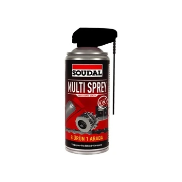 Soudal Multi Sprey Yağlayıcı-Pas Sökücü Spreyi 400