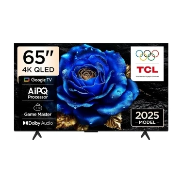 Tcl 65T61C 65'' 165 Ekran Uydu Alıcılı 4K Ultra HD Google Smart QLED