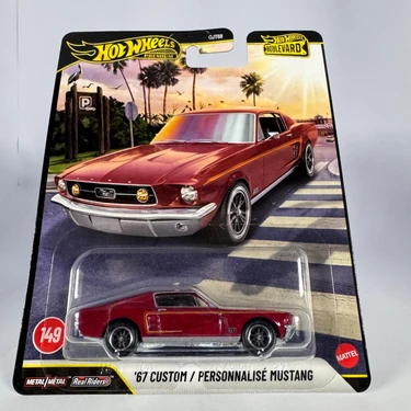 Hot Wheels Premium Boulvard 67 Custom / Personnalise Mustang Fiyatı