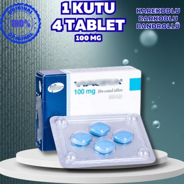 H-B VIAGRA100MGHAP 4'lü Tablet Orjinal 100MG Etki Garantili 100%PERFORMANS100 Istekarttıcı