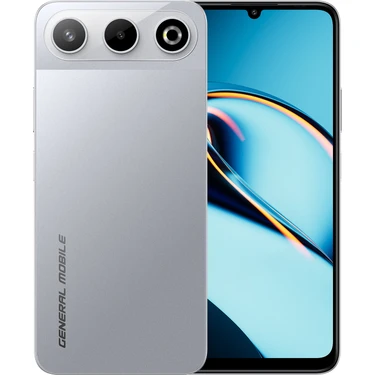General Mobile Gm 26 5g Gümüş 20GB Ram (8+12) + 256GB