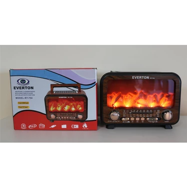 Everton Rt-754 Bluetooth Fm-Usb-Tf-Aux Şarjlı Nostaljik