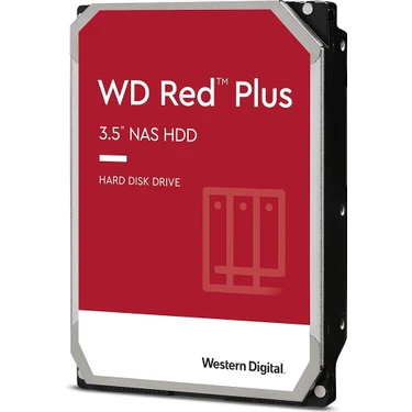 Digital 6tb Wd Kırmızı Artı Nas Dahili Sabit Disk HDD - 5400 Fiyatı