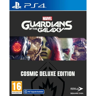 Square Enix Marvel Guardian Of The Galaxy Cosmic Deluxe Steelbook Edition Ps4