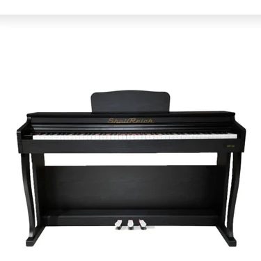 Shallreich SRP-145 Dijital Piyano 88 Tuş Gelişmiş Klavye 900 Ton, Bluetooth, Kulaklık ve Tabure
