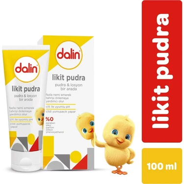 Najmaddin Dalin Likid Bebek Pudrası 100 gr Sepeti