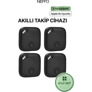 Neffo Ios Uyumlu Akıllı Takip Cihazıı 4'lü Set (Sadece Ios