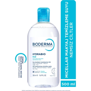 Hydrabio H2O Nemlendirici Micellar Makyaj Temizleme Suyu Kuru Ciltler Yüz, Göz Çevresi 500