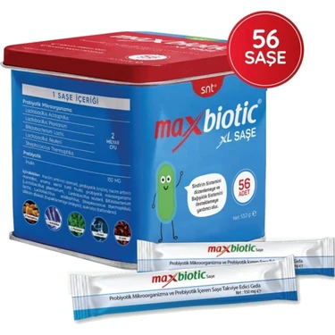 Maxbiotic XL 56 Saşe Fiyatı, Taksit Seçenekleri ile Satın Al