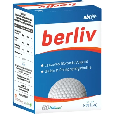 NBT Life Berliv Lipozamal Berberin 60