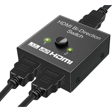 Alfais 4494 2 Port Çift Yönlü Hdmi Switch Splitter Ekran Monitör Çoklayıcı