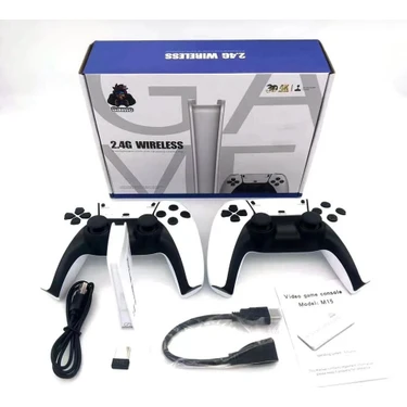 Mobixom 4K Game Stick Pro Oyun Konsolu | 20.000 Oyun Yüklü | 2 Adet Kablosuz Oyun Kolu | HDMI Tv
