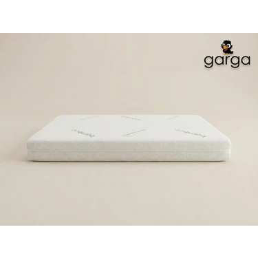 Garga 40X80 Visco Doğal Bebek ve Çocuk Yatağı 7 cm Ortopedik - Park Yatak Beşik Anne Yanı