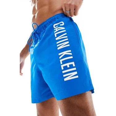 Calvin Klein Intense Power Medium Drawstring Swim Short Erkek Orta Boy Yüzme Şortu