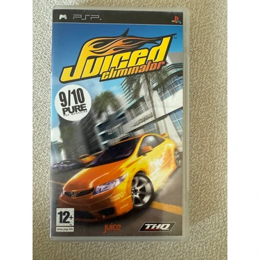THQ Psp Juıced Elımınator Orjinal Kutulu Umd Kitapçık