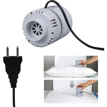 Cekar Store Elektrikli Hava Pompası, Vakum Torbası, Gıda, 30 W 220 V Elektrikli Pompa, Taşınabilir,