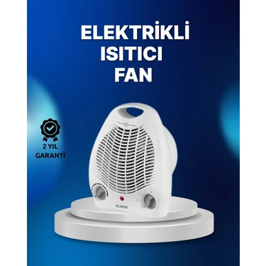 Pileli Store Mini Elektrikli Isıtıcı – 2000W Güç Fanlı Isıtma 3 Isı