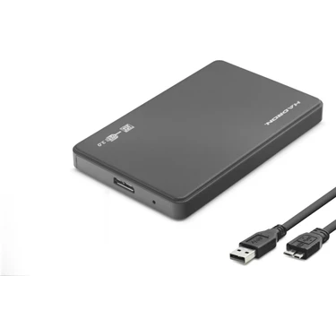 Renas Store 2.5 Sata Hdd/ssd Harici Disk Kutusu USB 3.0 Micro-B - Siyah
