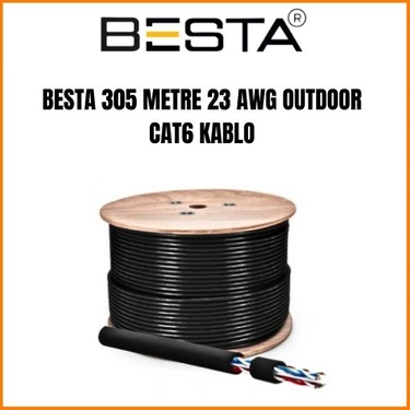 Almira Butik 305 Metre 23 Awg Outdoor Cat6