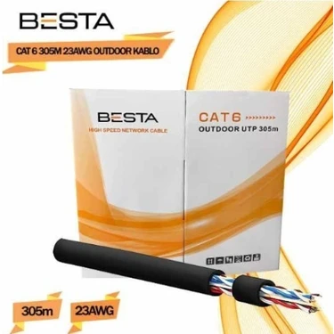 Almira Butik Outdoor Cat6 23 Awg 305 Metre Ip Kamera