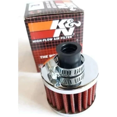 Astraled K&n Krank Motor Filtresi Kırmızı Renk Yüksek Otomobil -
