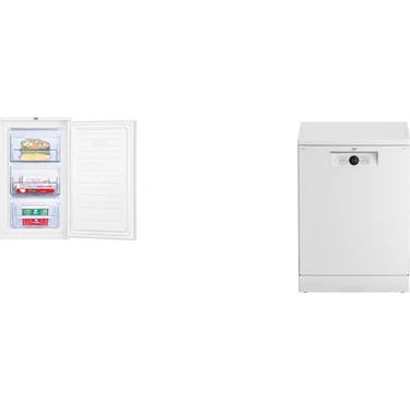 Beko Bm 4144 Wf 4 Programlı Bulaşık Makinesi + 7030 MB 3 Bölmeli Derin