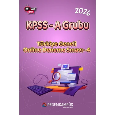 Pegem Kampüs 2026 KPSS A Grubu Türkiye Geneli Online Deneme