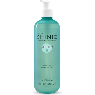 Orzax Shiniq Sebum Purifying Cleansing Gel 400 ml Fiyatı