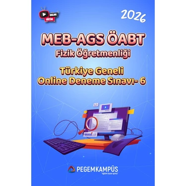 Pegem Kampüs 2026 MEB-AGS ÖABT Fizik Öğretmenliği Türkiye Geneli Online