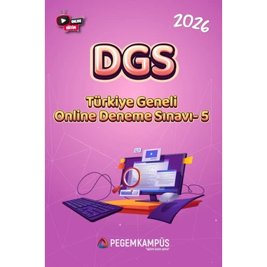 Pegem Kampüs 2026 DGS Türkiye Geneli Online