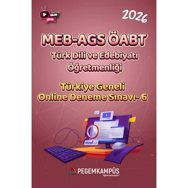 Pegem Kampüs 2026 MEB-AGS ÖABT Türk Dili ve Edebiyatı Öğretmenliği Türkiye