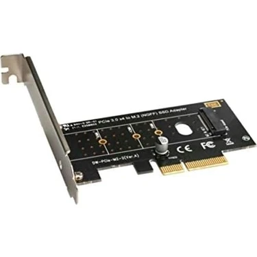 Daisy Home Pcı-E Pcı 3.0 Kartı X4 To Nvme M.2 SSD ve Ngff SSD M Key Pcıe