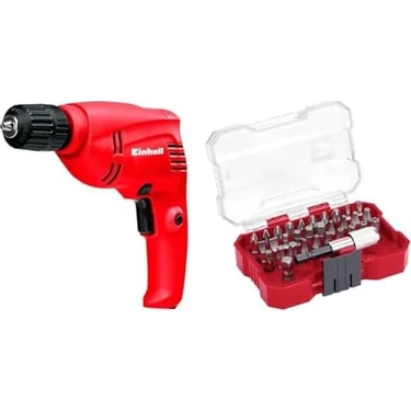 Daisy Home Tc-Ed 500, Elektrikli Darbesiz Matkap + Vidalama Uç Seti 32 Parça, Xs-Case