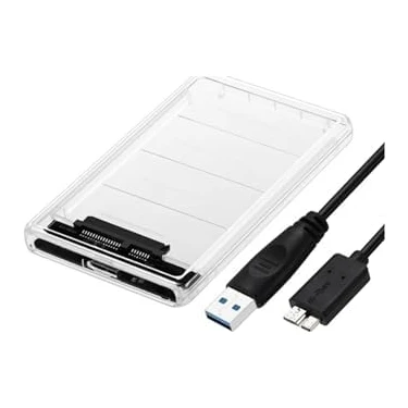Daisy Home 4266 2.5 USB 3.0 Harici SSD Harddisk Şeffaf Satataşınabilir HDD